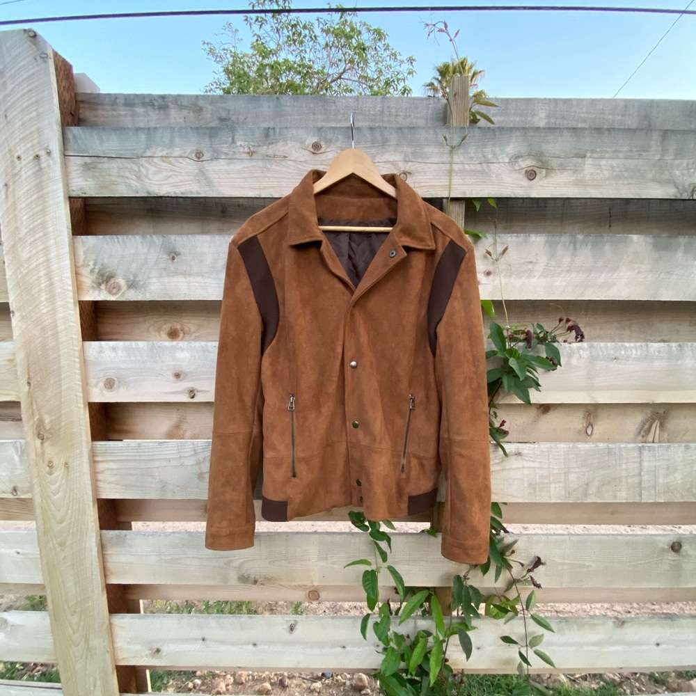 Vintage Faux Suede Jacket